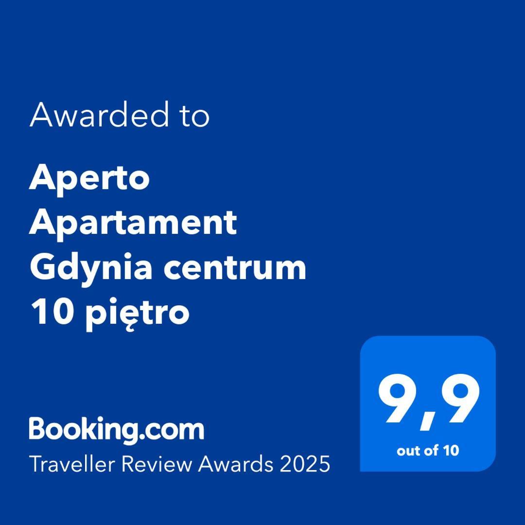 Aperto Apartament Gdynia Centrum 10 Pietro Exterior foto
